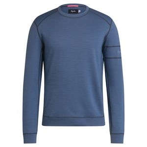 Rapha Men's Merino Sweatshirt | Blue / Grey Blue | Small